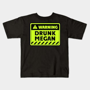 drunk Megan Kids T-Shirt